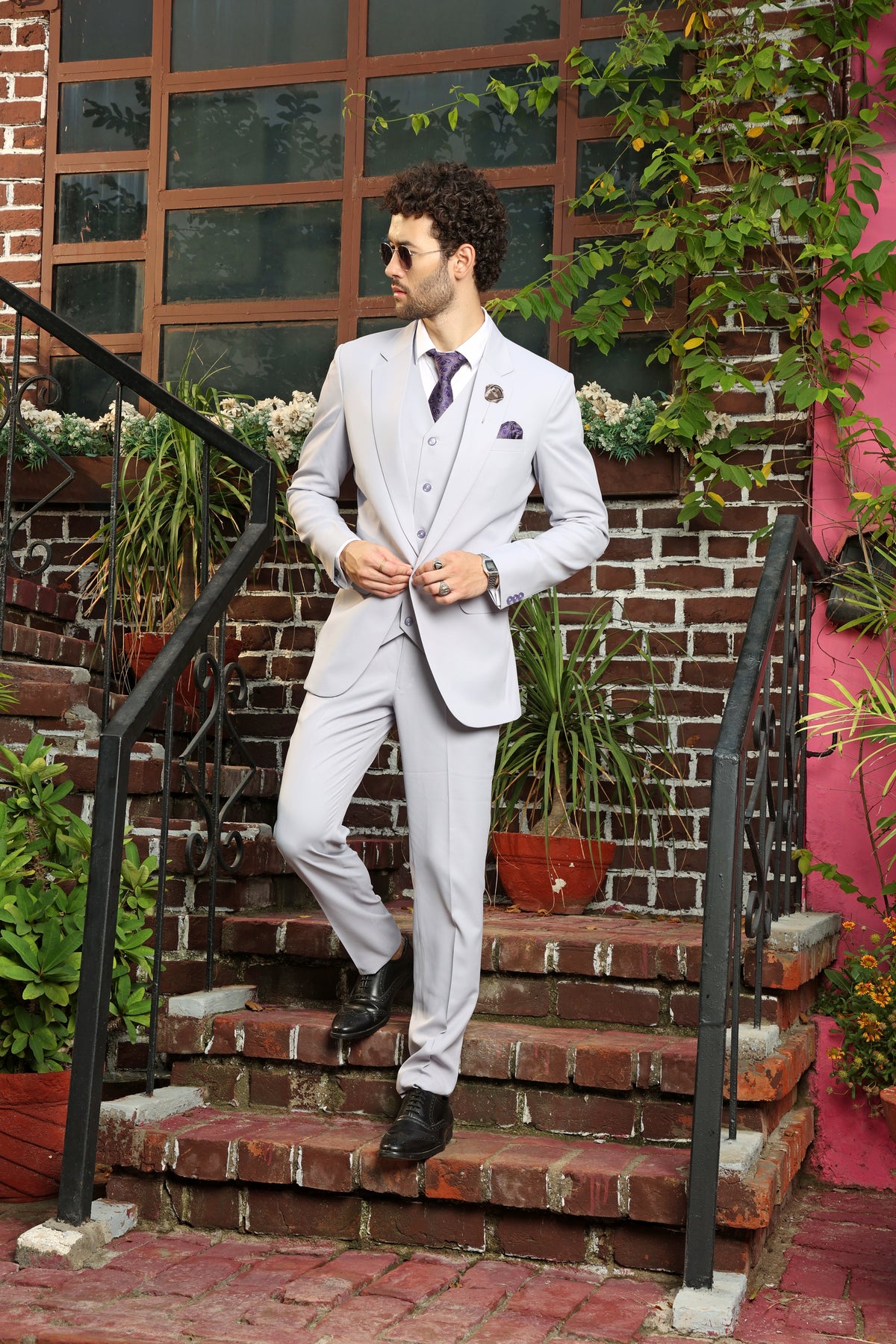 Marlowe Light Lavender 3PC Suit
