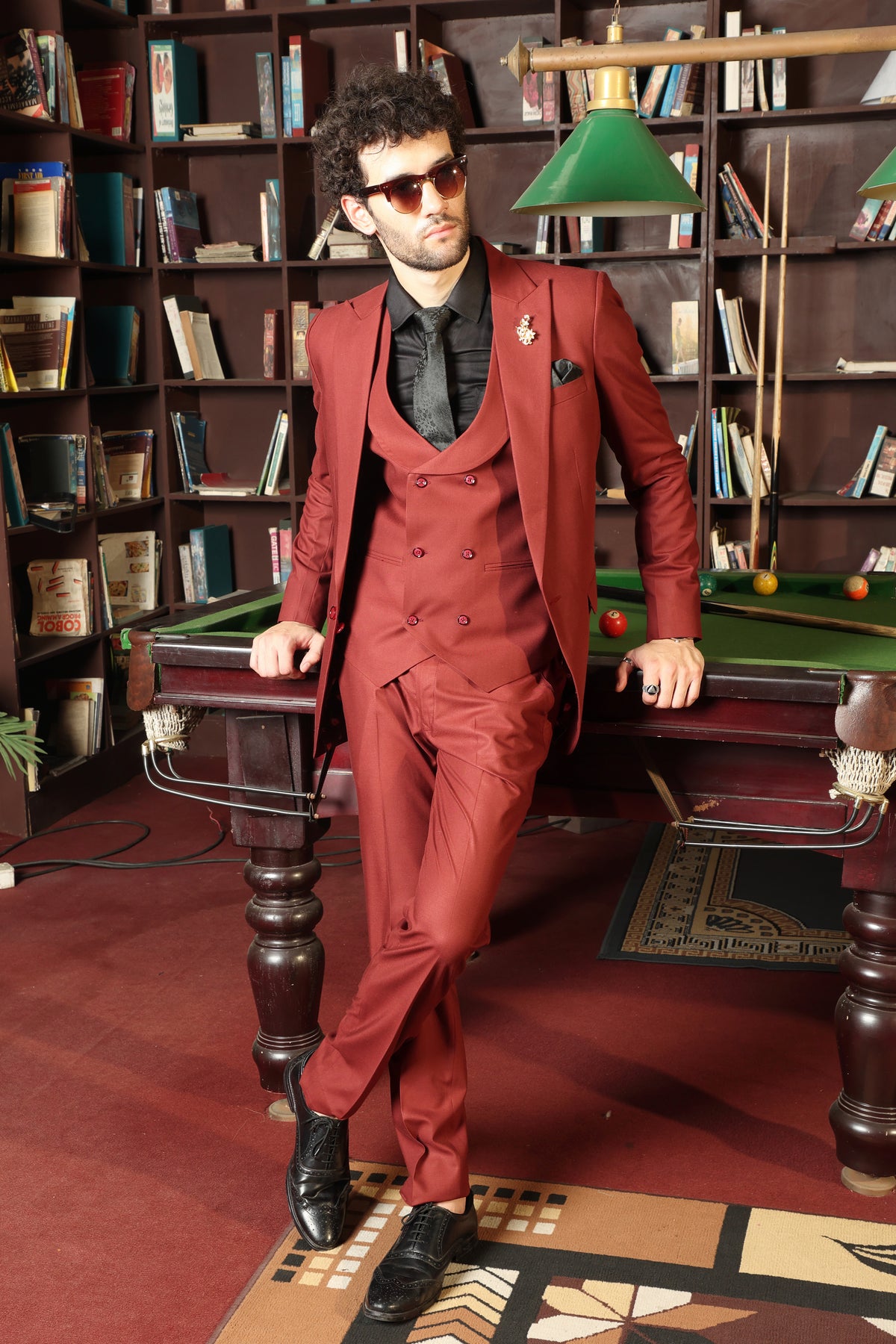 Tivoli Terracotta 3PC Suit