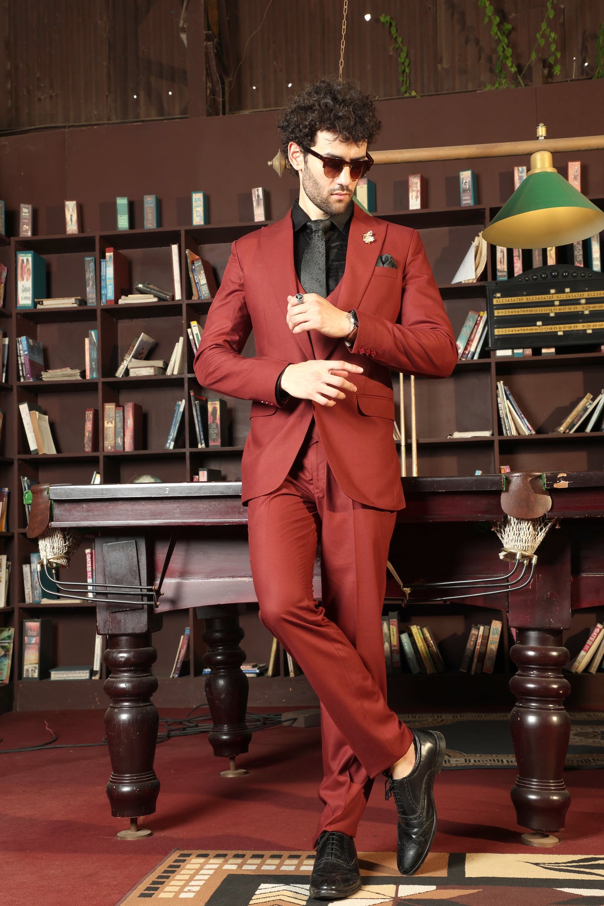 Tivoli Terracotta 3PC Suit