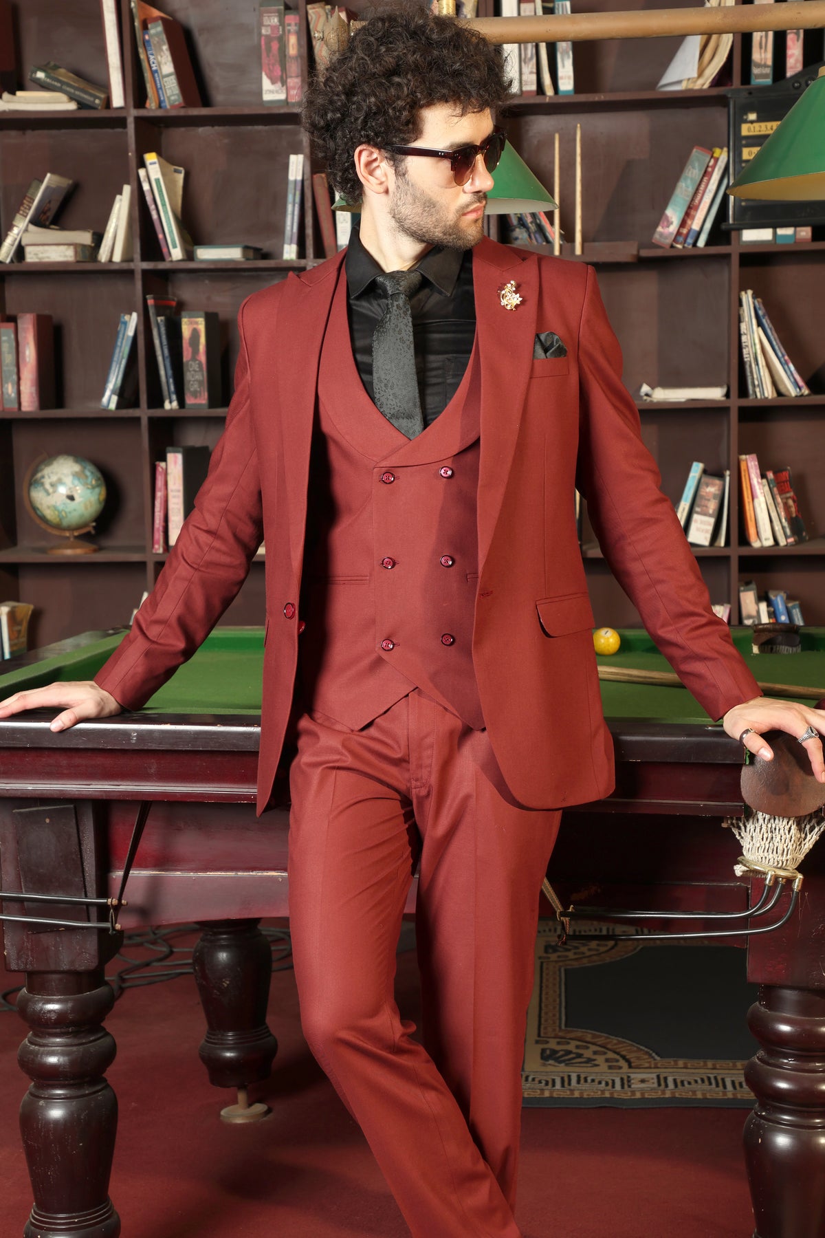 Tivoli Terracotta 3PC Suit