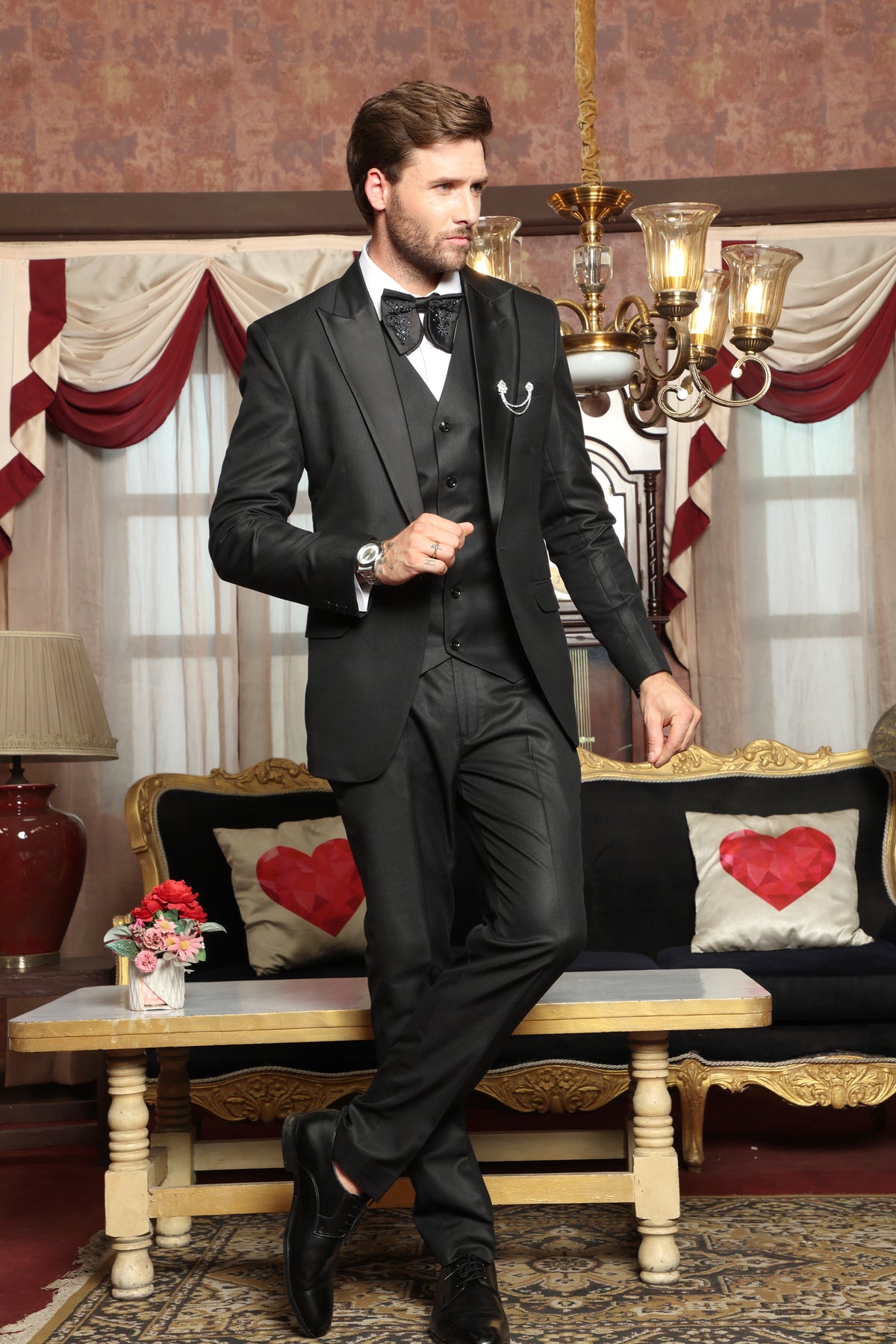 Carden Black Suit
