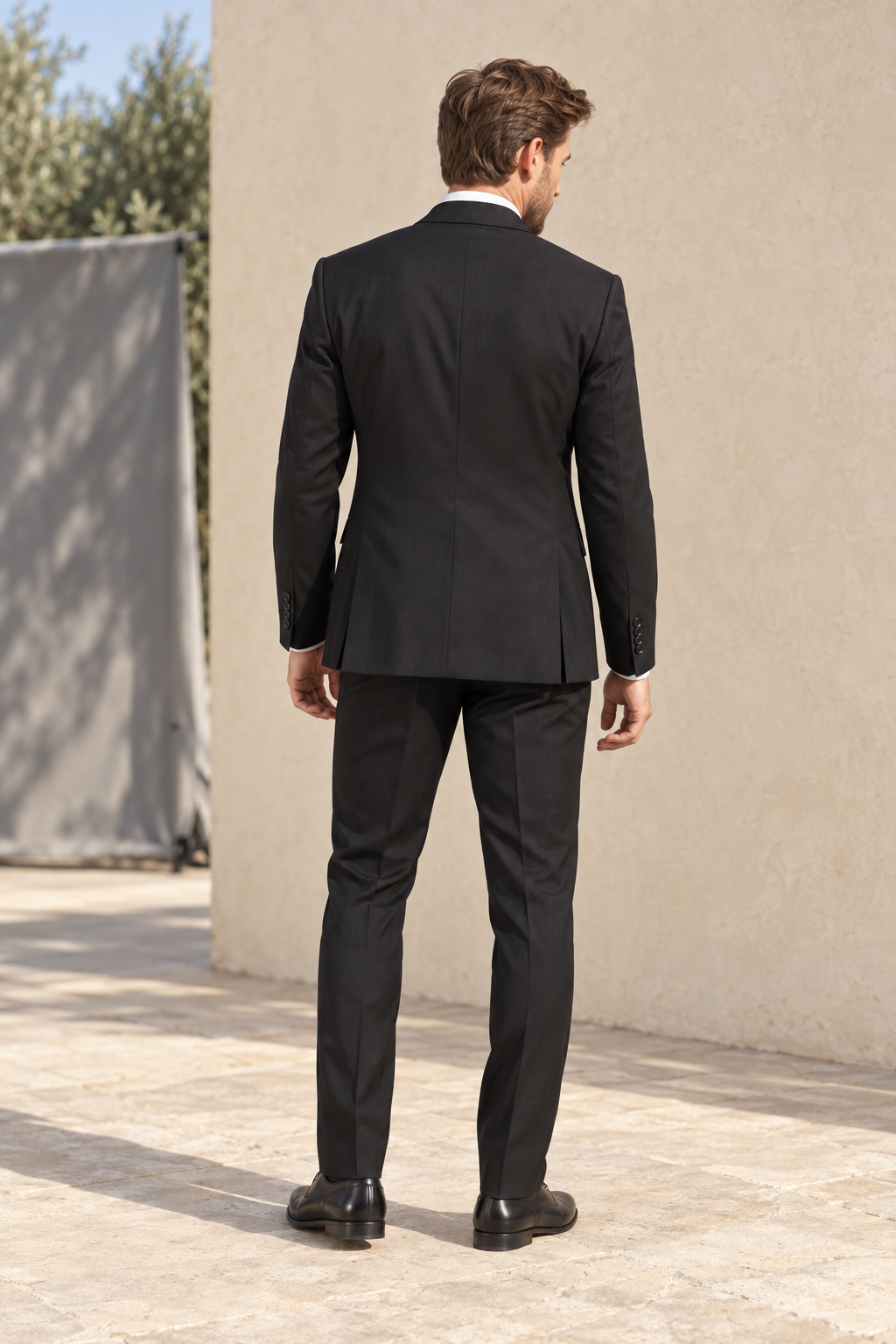 Vesper Black 3PC Suit