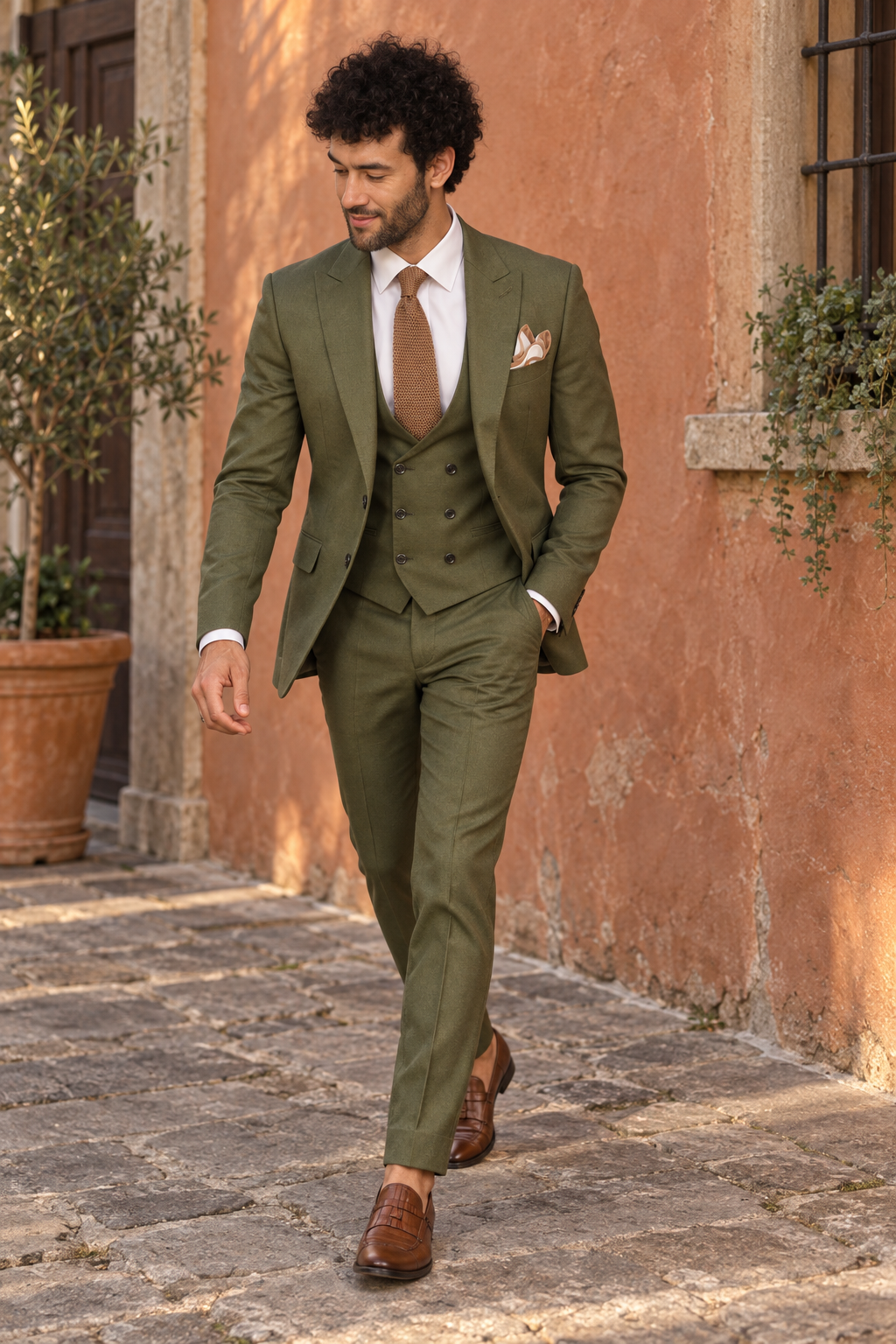 Armand Green 3PC Suit