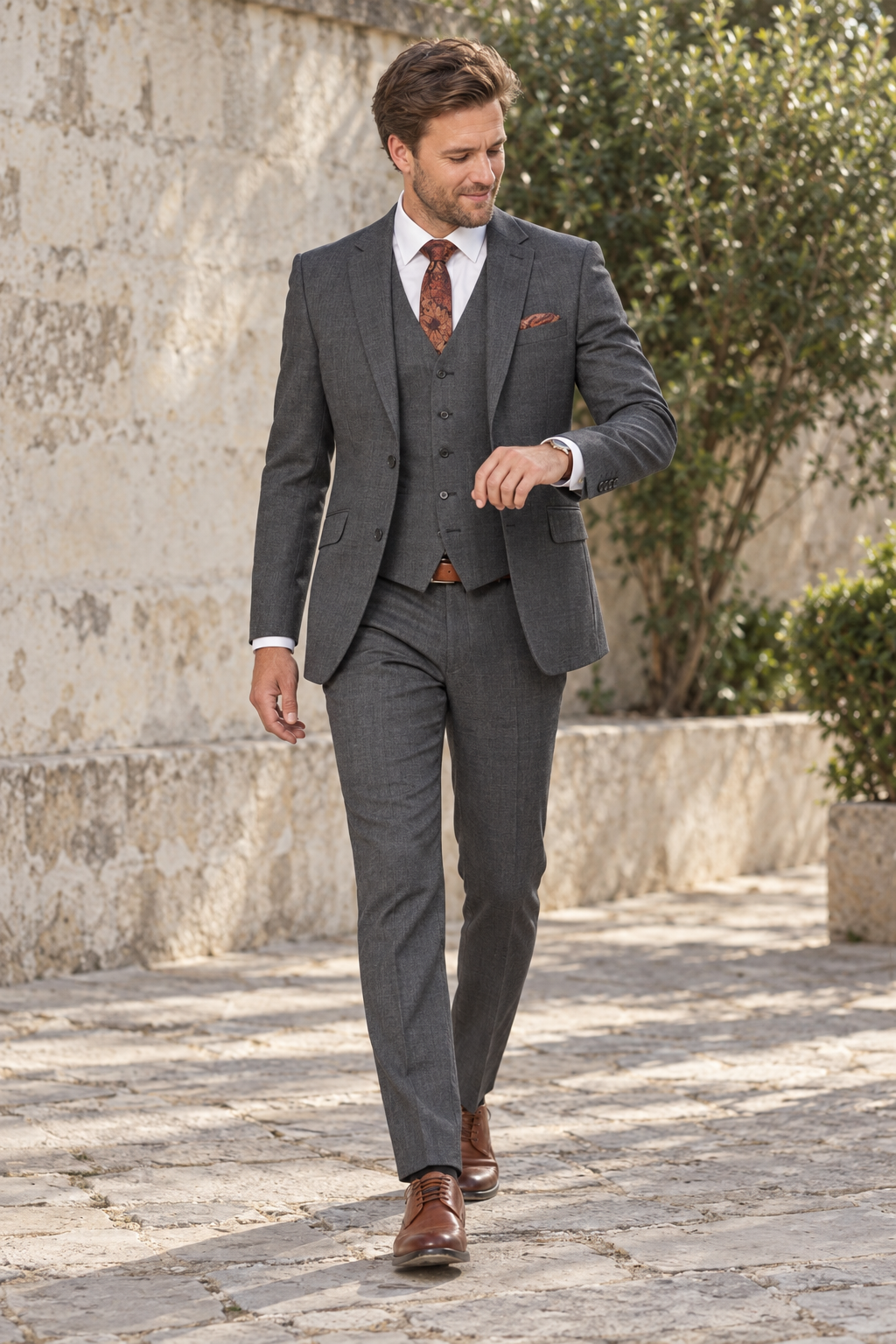 Grayson Grey 3PC Suit