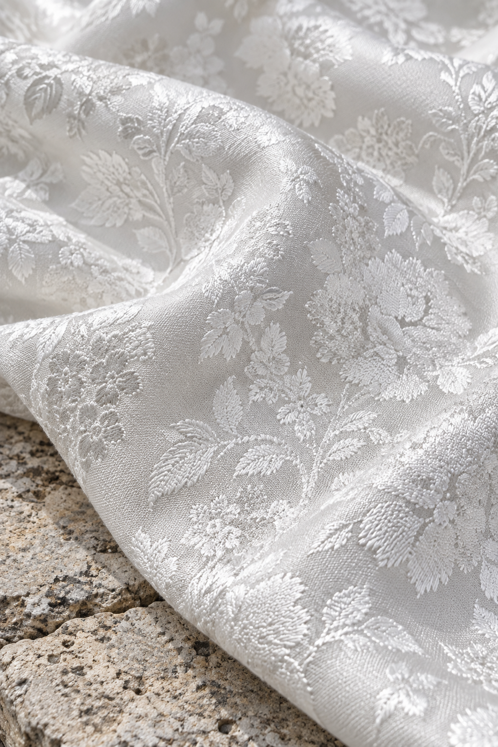 Montreux White Jacquard 3PC Tuxedo