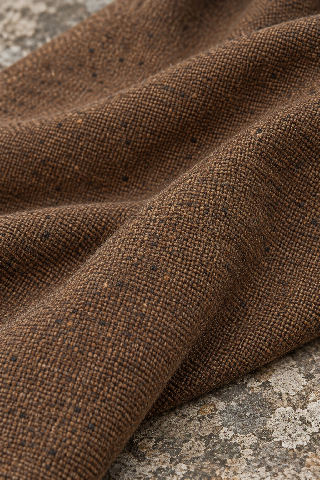Barron Brown Tweed Wool 3PC Suit