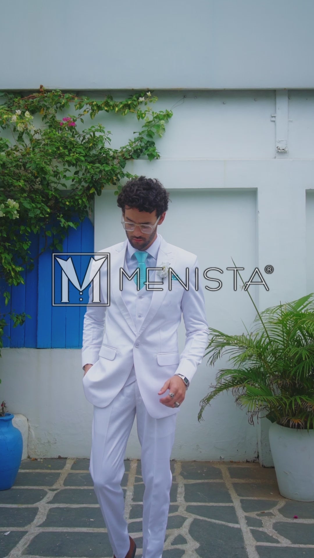 Bellamy White 3PC Suit