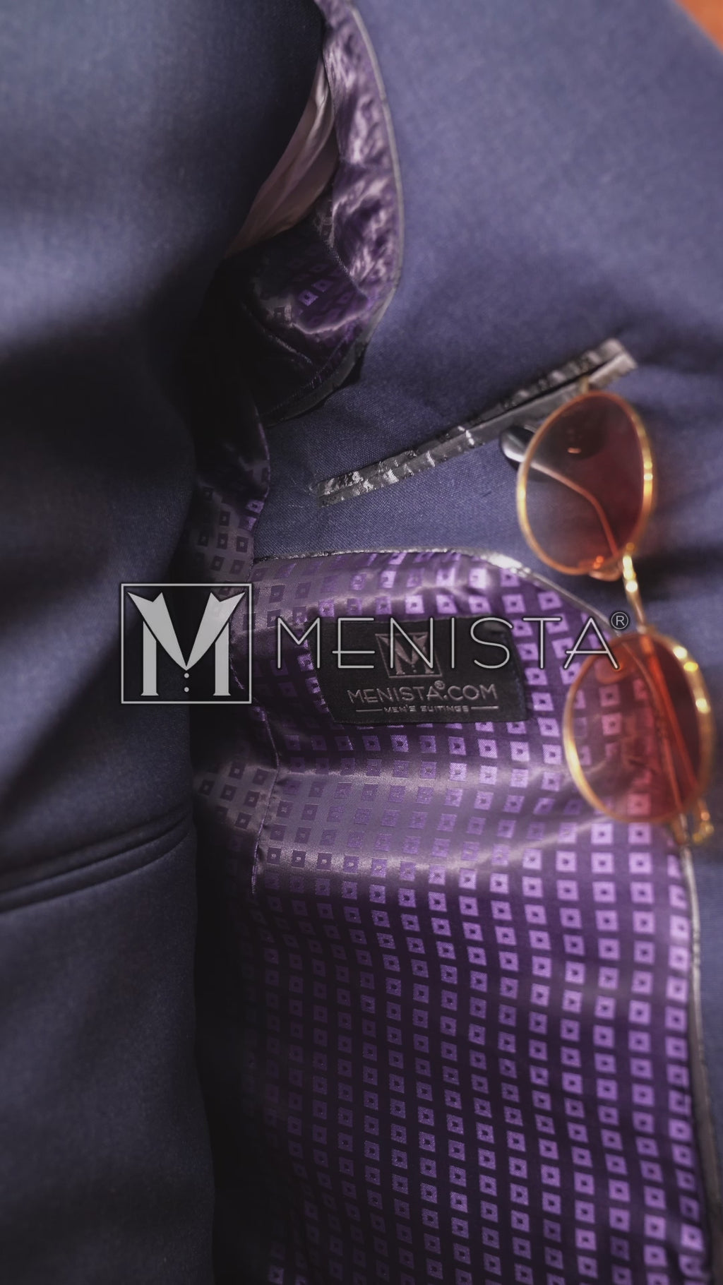 Valen Navy 3PC Suit