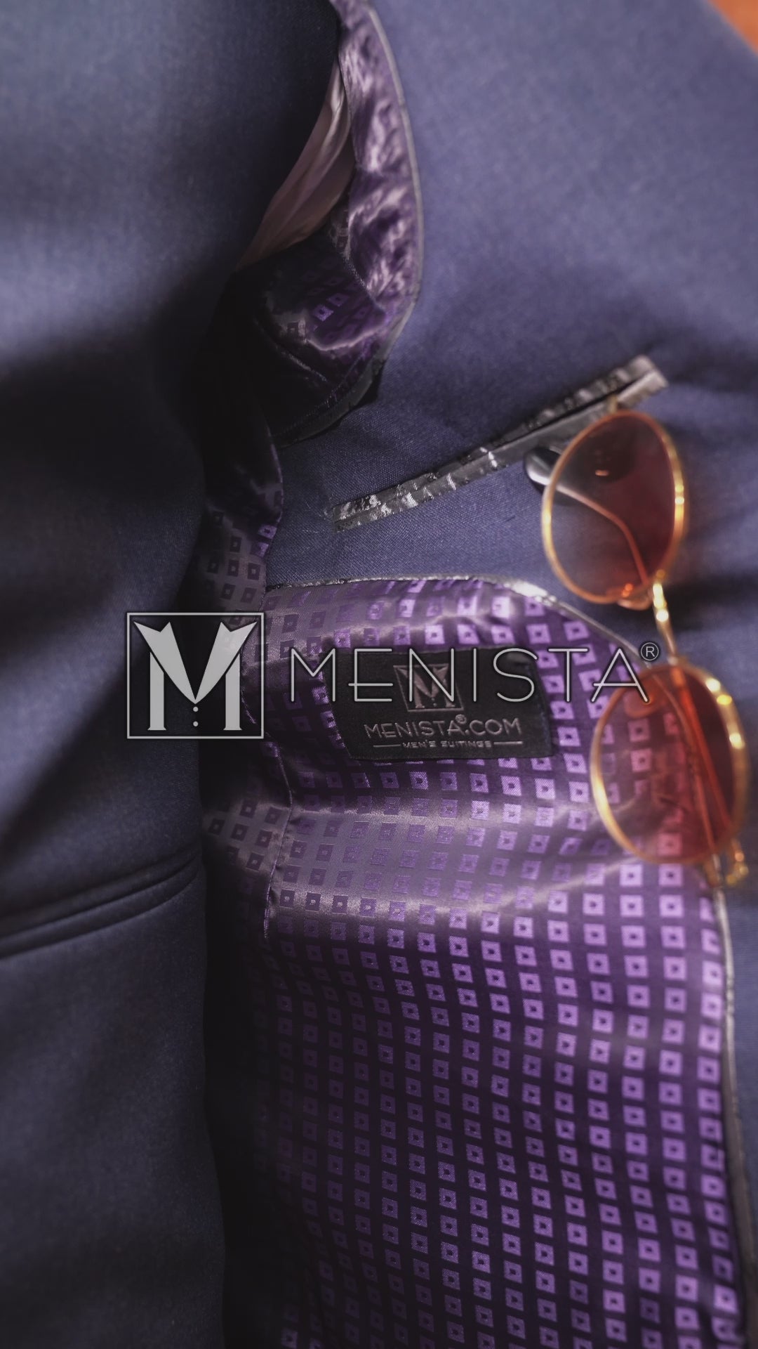 Valen Navy 3PC Suit