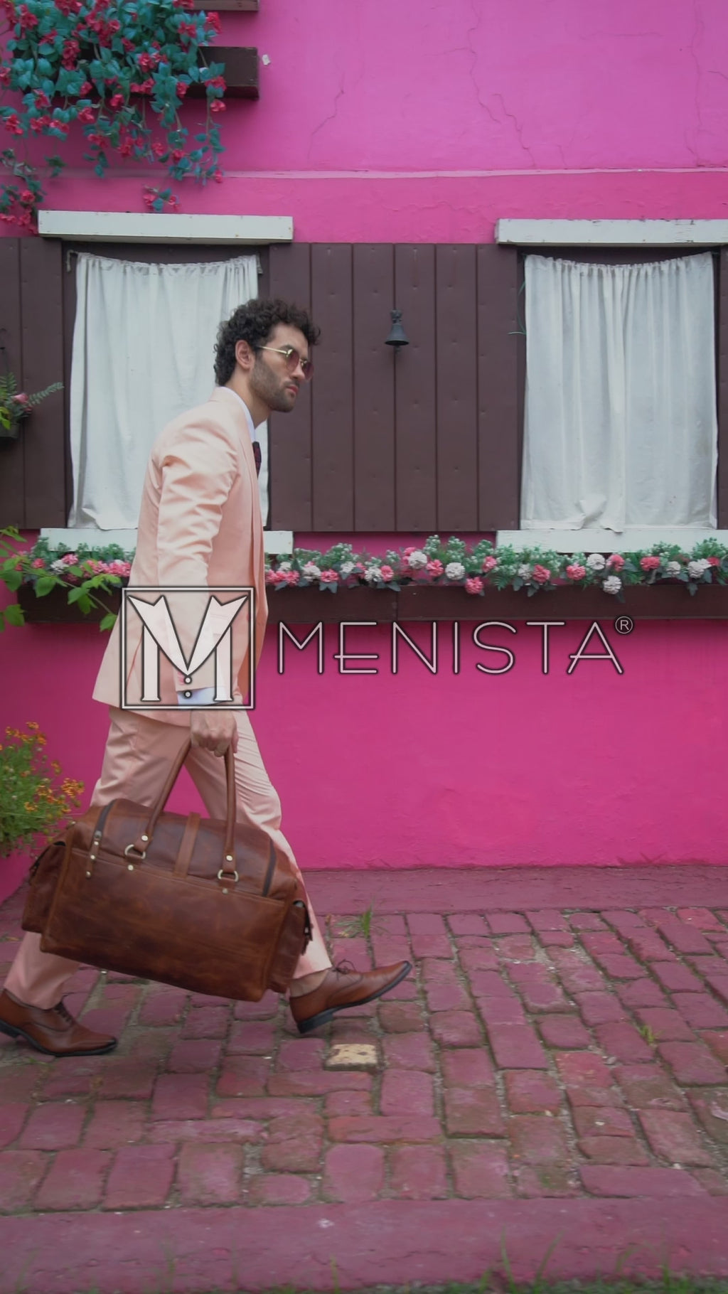 Perrin Peach Single-Breasted Suit