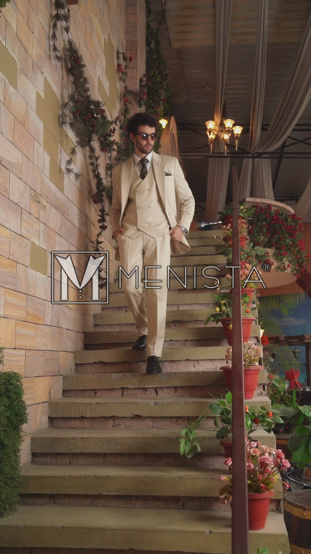 Leith Beige 3PC Suit