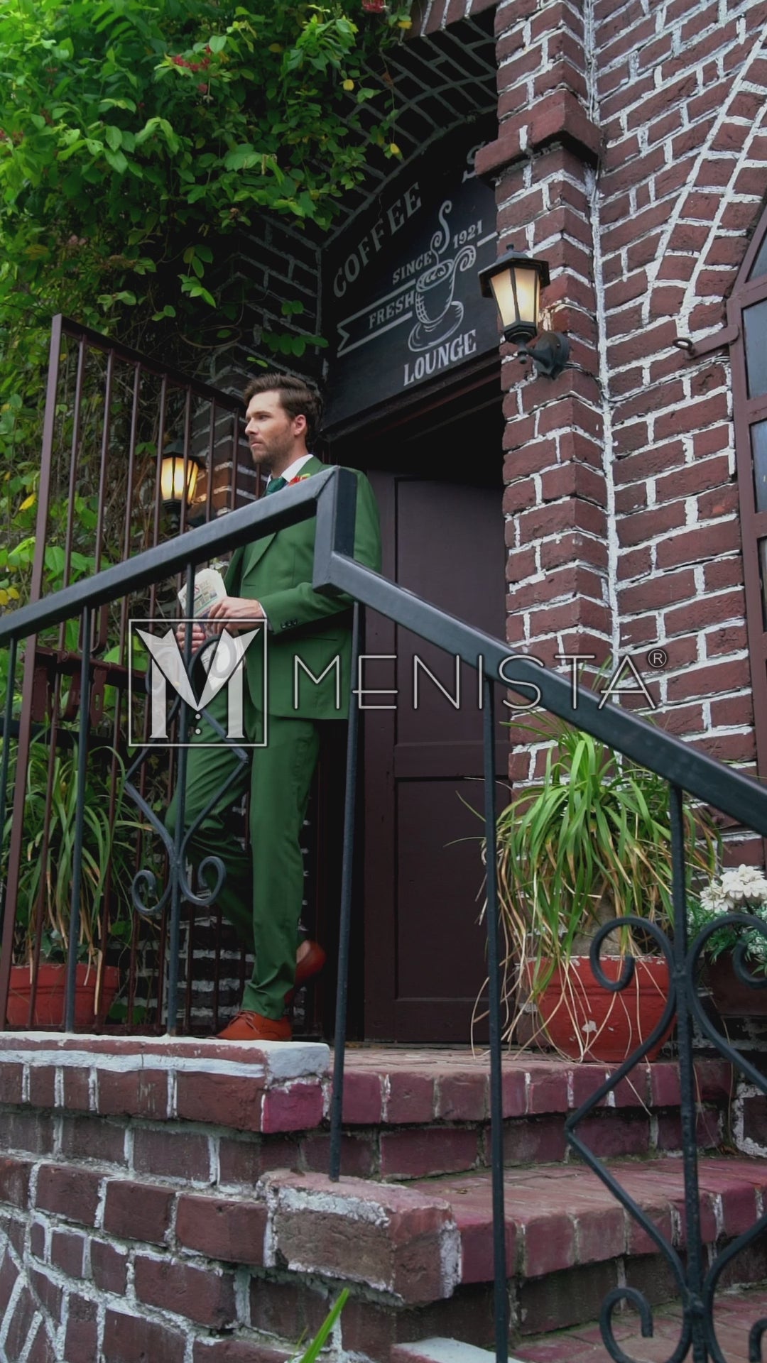 Calder Green 3PC Suit