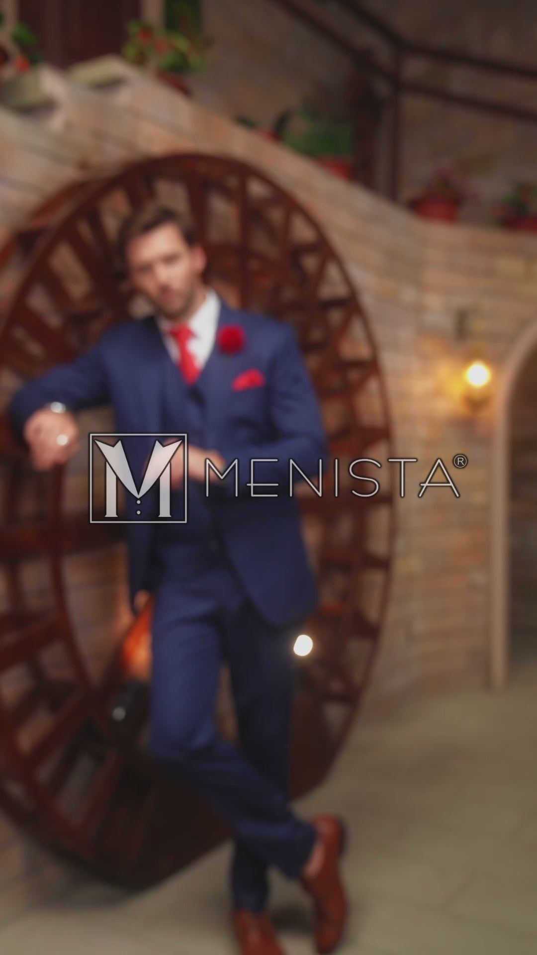 Soren Navy Single-Breasted Suit