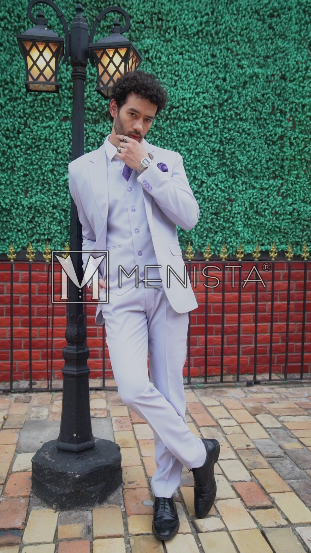 Marlowe Light Lavender 3PC Suit